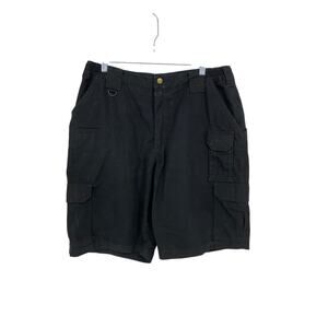 5.11 Tactical Cargo Shorts Mens Size 36 Black 11" Inseam